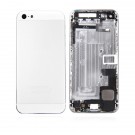 iPhone 5 Metal Back Cover White Silver Assembly