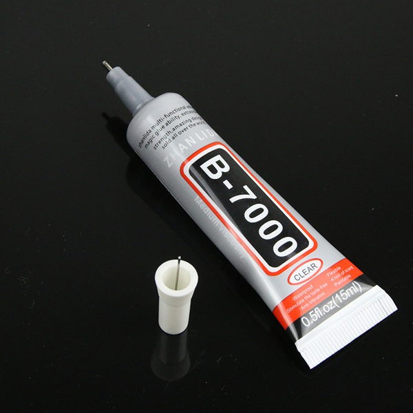 B7000 Special Glue without Drying UV Rays (15ML) 5pcs/lot