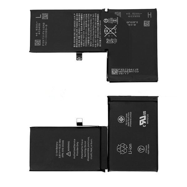 iPhone X Battery Li-Ion 3.8V 2716mAh (Standard) ( MOQ:50 pieces)