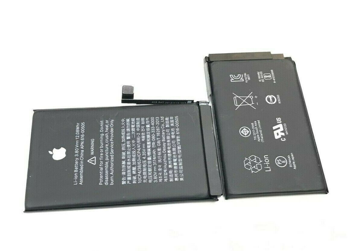 iPhone XS Max Battery Li-Ion 3.8V 3174mAh (Standard) ( MOQ:50 pieces)