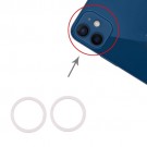 iPhone 12/12 Mini Back Camera Lens and Bezel (White/Green/Red/Blue/Black) (Original)