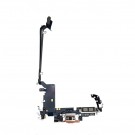 iPhone 17 Pro Max Charging Port Flex Cable (Silver/Blue/Orange) (Pulled) (USA Version)