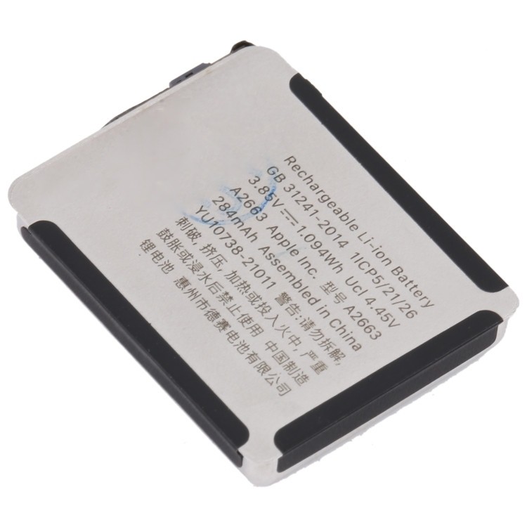 Apple Watch Series 7 41mm - Battery Li-Ion 3.82V 284mAh A2663 (Original) (MOQ:50 pcs)