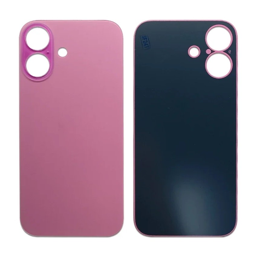 iPhone 16 Plus Battery Door (Large Hole) (White/Pink/Blue/Green/Black)(OEM)