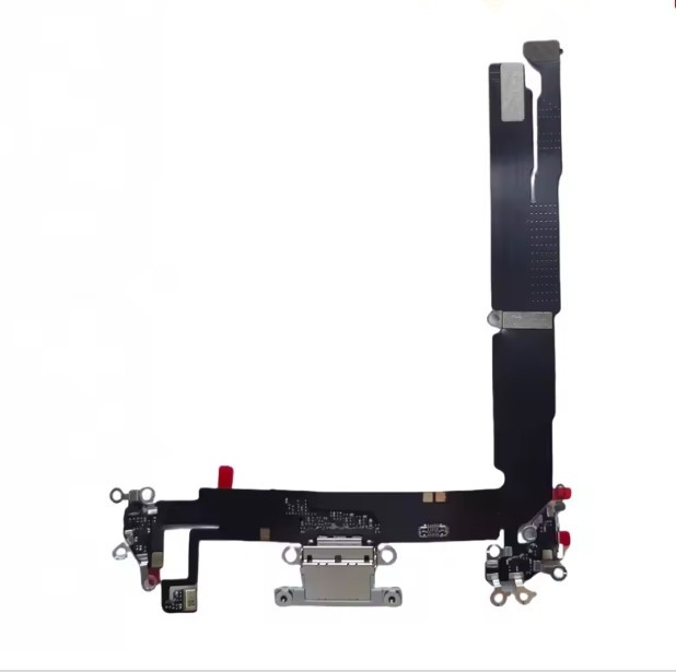 iPhone 16 Plus Charging Port Flex Cable (White/Pink/Purple/Green/Black) (OEM)