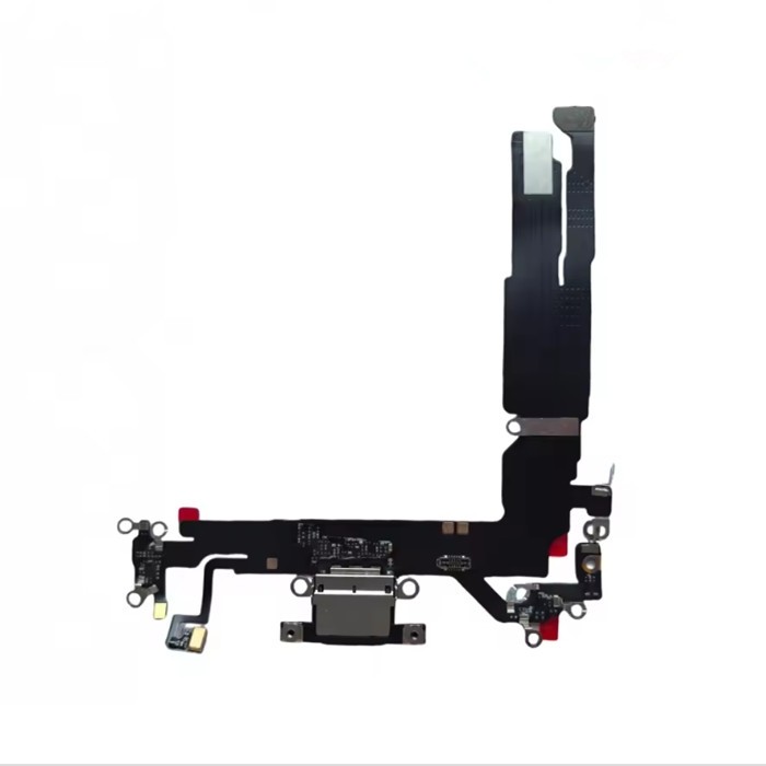 iPhone 16 Charging Port Flex Cable (White/Pink/Teal/Ultramarine/Black)(OEM)