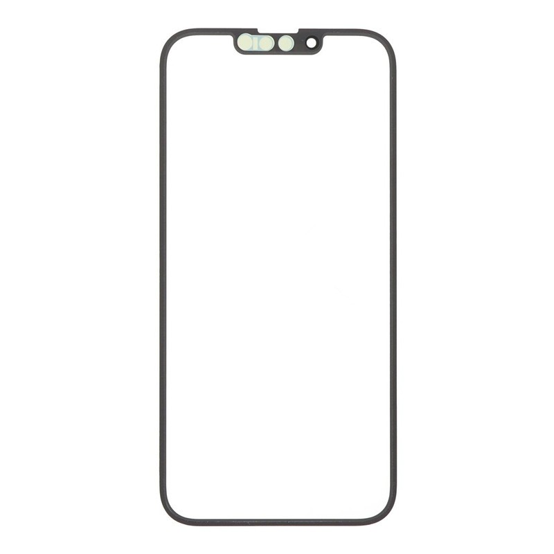 iPhone 16e Glass Lens + OCA (Black) (OEM)