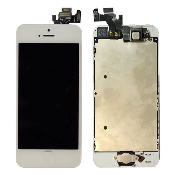 For iPhone 5 LCD Display and Touch Screen Digitizer Assembly with Frame Replacement - Original 