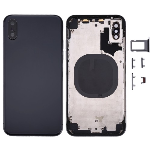 iPhone X Middle Frame + Battery Door + Back Camera Lens and Bezel + Side Buttons + SIM Card Tray (White/Gold/Red/Black) OEM